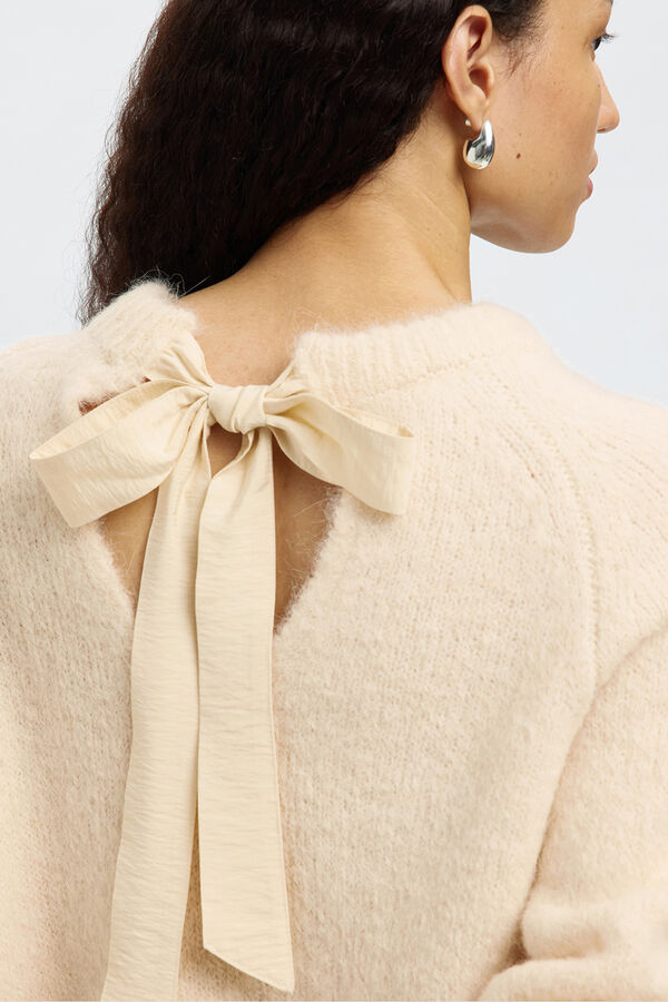 Selected Jersey lazada alpaca Beige