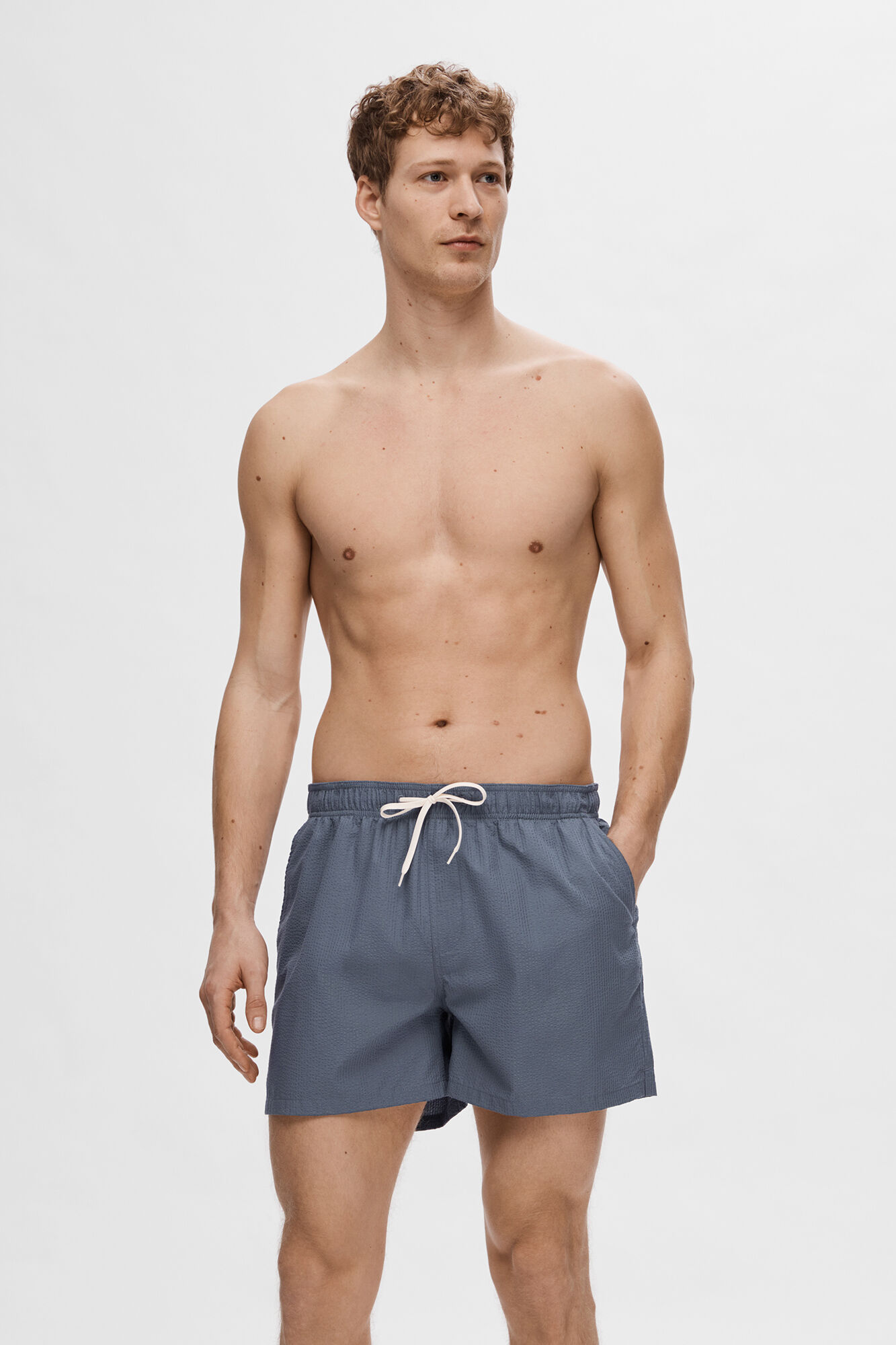 Selected Ba&ntilde;ador liso seersucker