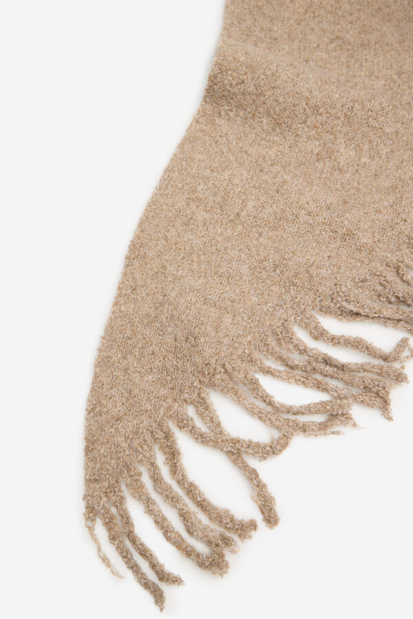 Cortefiel Poncho flecos Arena