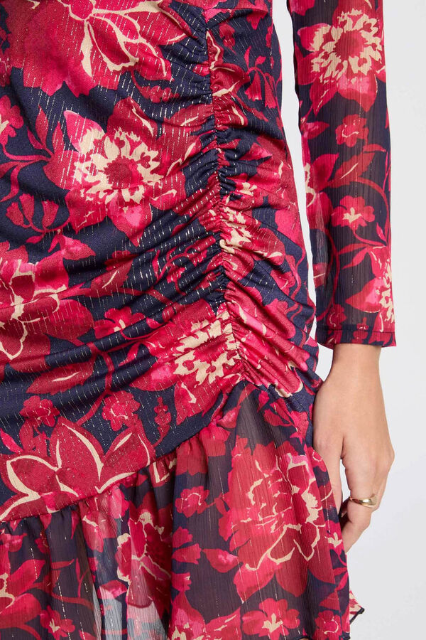 Morgan Vestido curto estampado Multicolorido