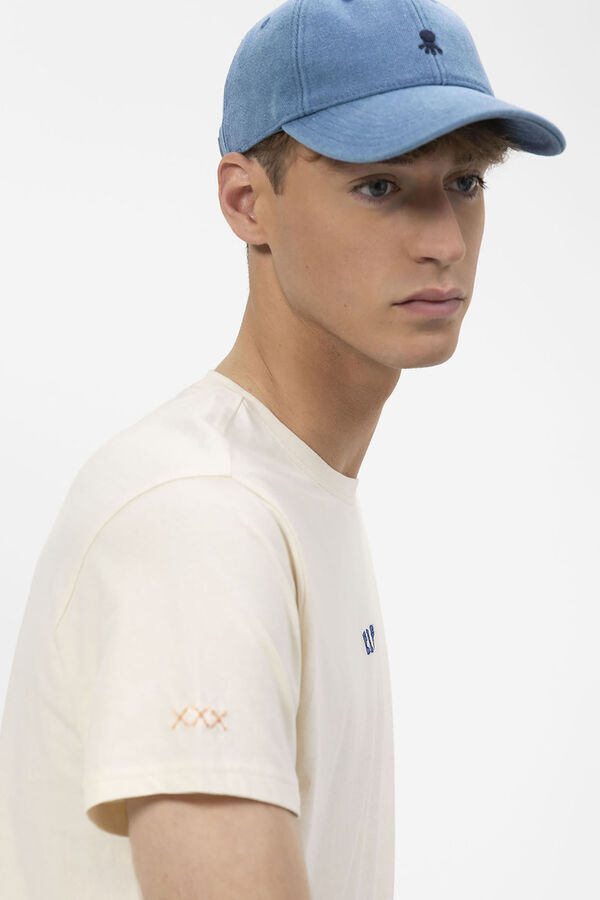 elPulpo Gorra efecto lavado elPulpo Azul