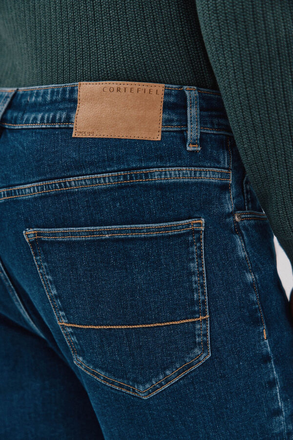 Cortefiel Pantal&oacute;n vaquero straight fit Azul