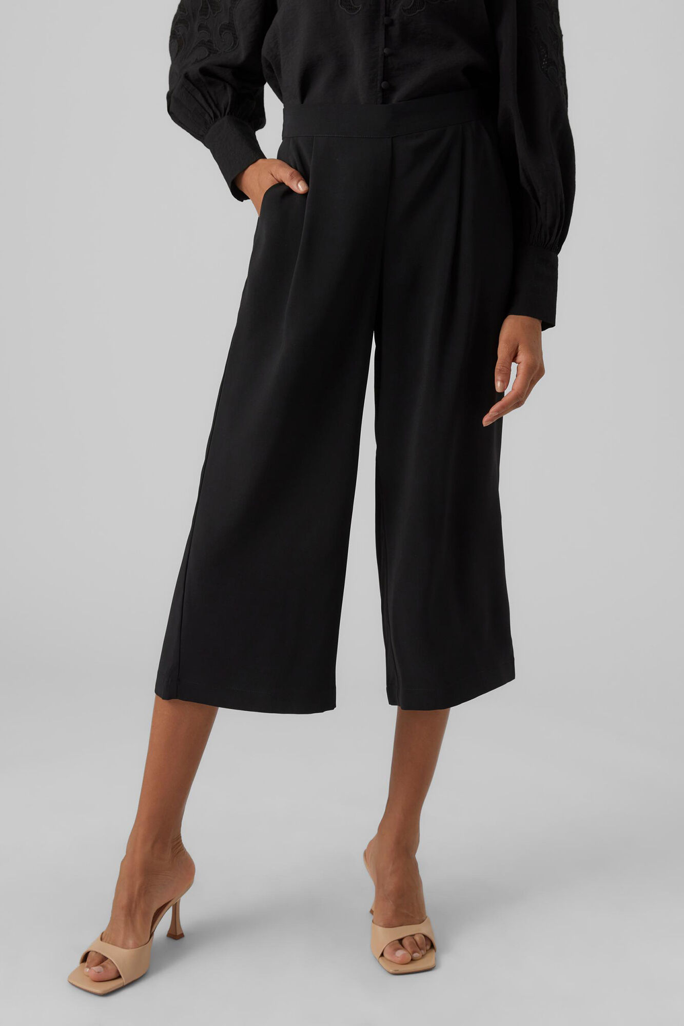 Vero Moda Culottes cintura el&aacute;stica