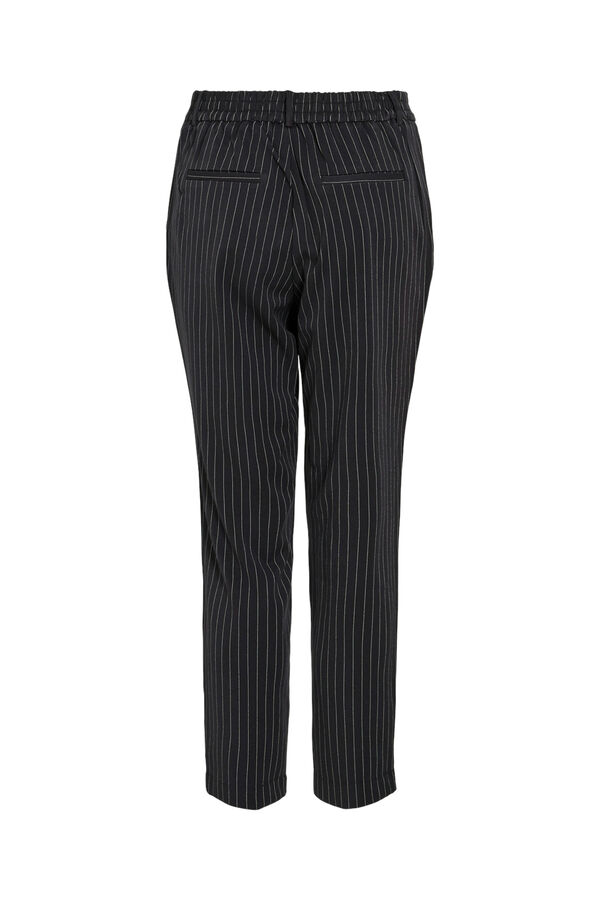 Vila Pantal&oacute;n de vestir slim fit Negro