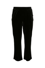 Vero Moda Curve Pantalón terciopelo talla grande Negro