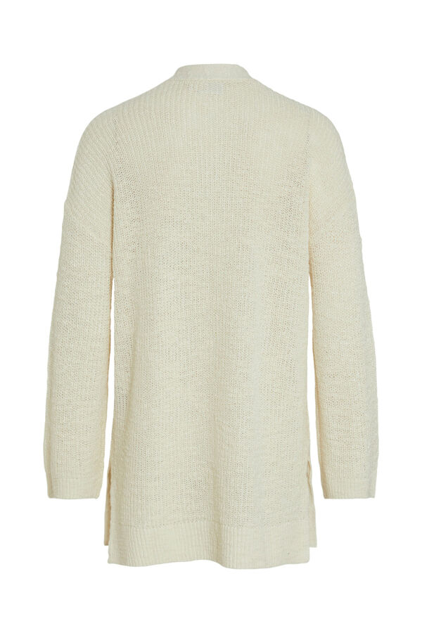 Vila Cardigan de punto Gris