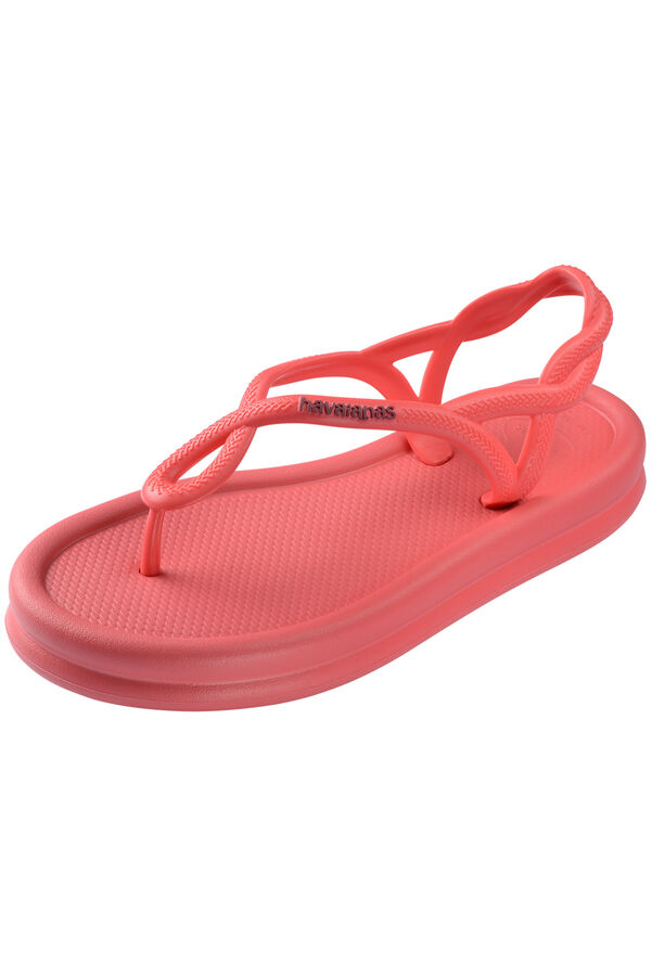 Havaianas Sand&aacute;lias Luna Puffed Up Vermelho