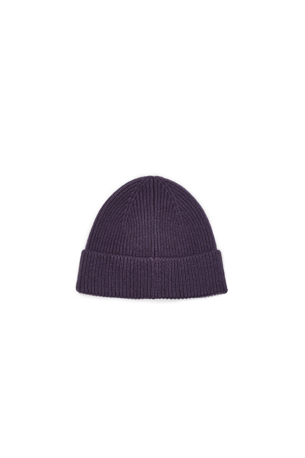 OOTO Gorro malha canelada Roxo