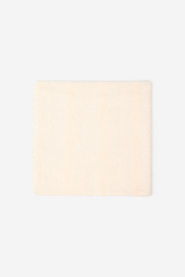 Cortefiel Fular grueso color Marfil