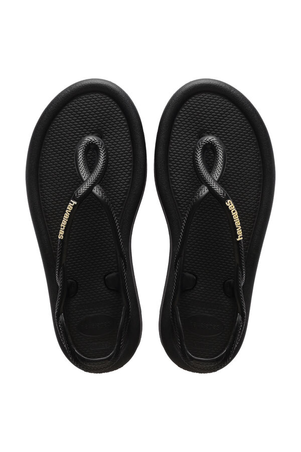 Havaianas Sand&aacute;lias Luna Puffed Up Preto