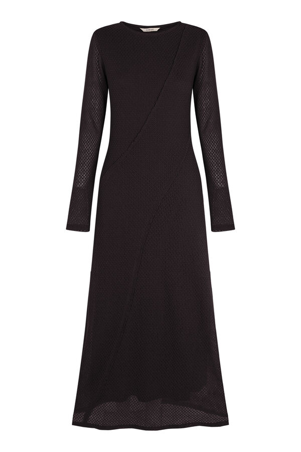 Slowlove Vestido estruturado Preto