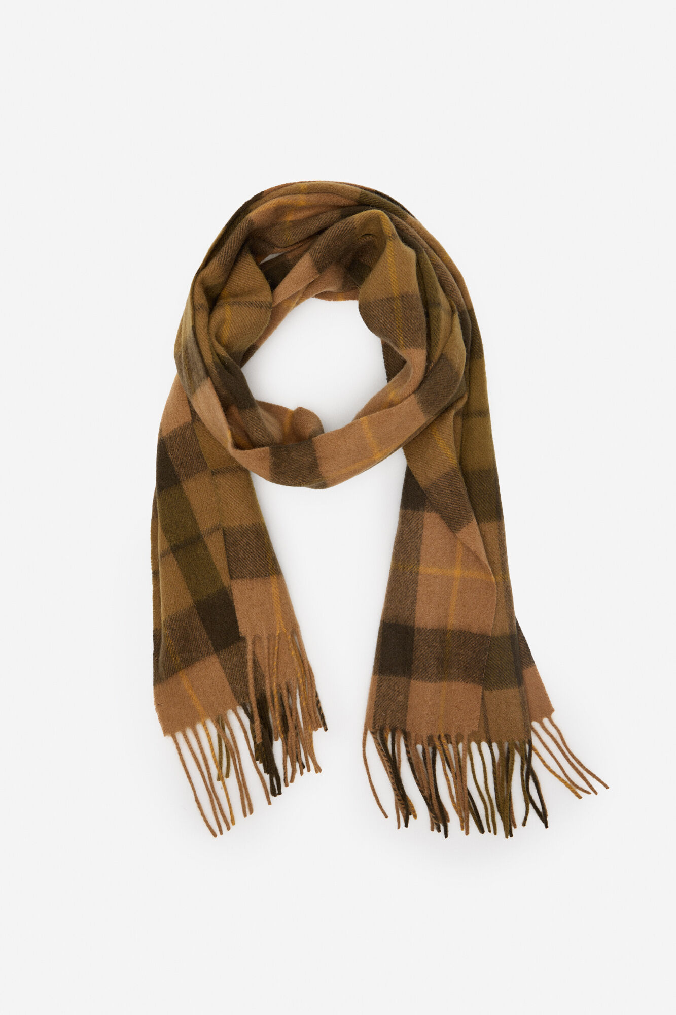 Cortefiel Cachecol tecido xadrez