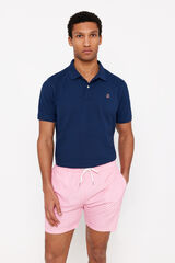 Cortefiel Ba&ntilde;ador micro estampado langostas Naranja