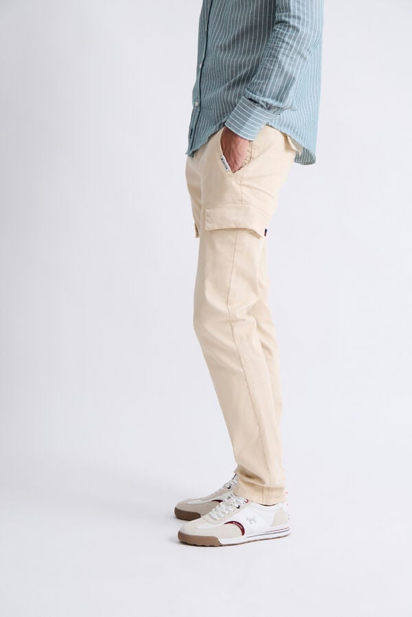 Williot Pantal&oacute;n Cargo Beige