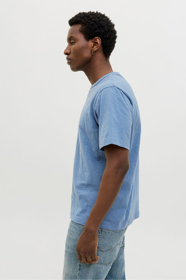 Jack & Jones Camiseta regular fit estampada Azul