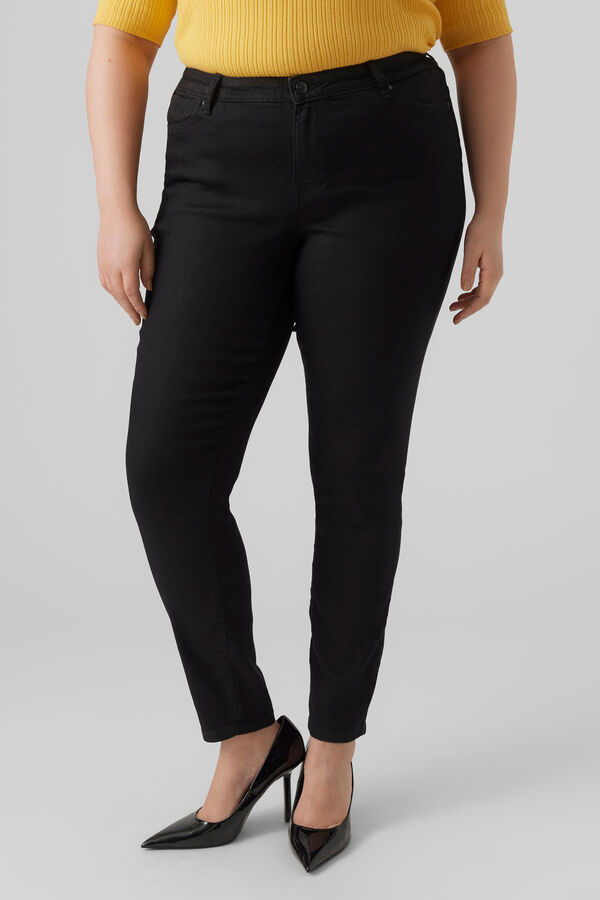 Vero Moda Curve Vaquero jegging talla grande Negro