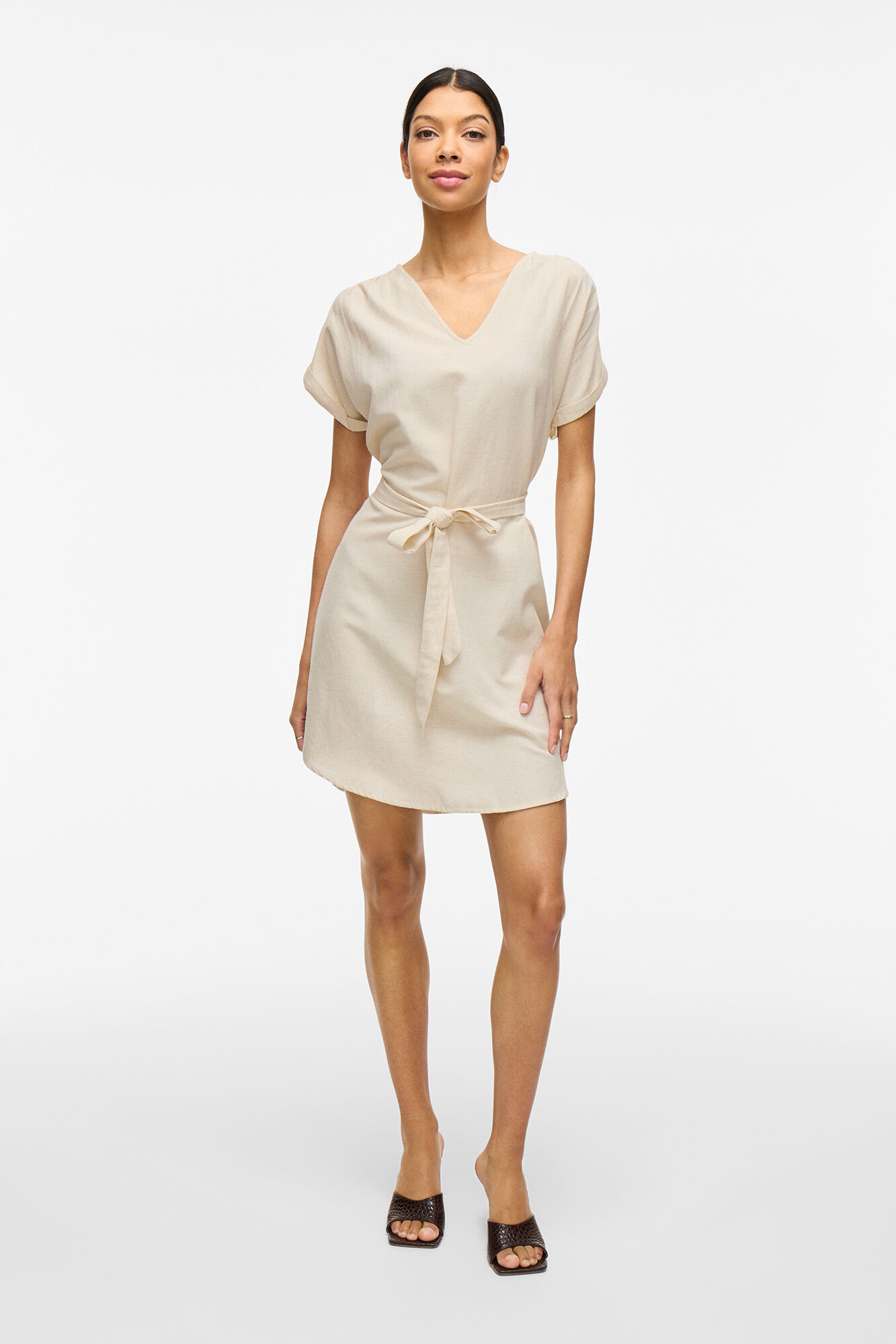 Vila Vestido corto camisero