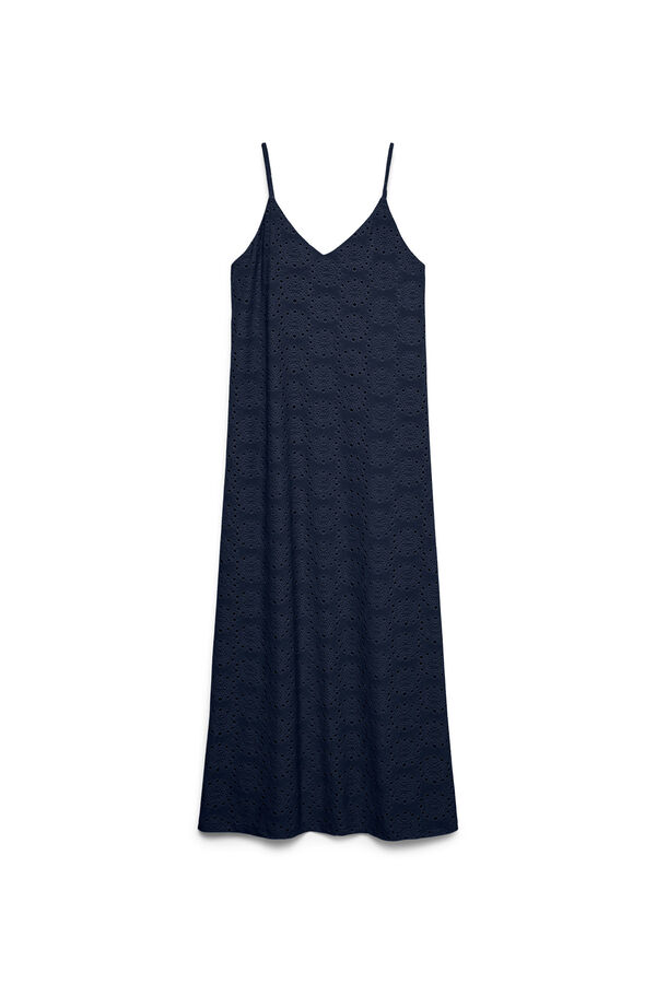 Vero Moda Vestido comprido de al&ccedil;as Azul