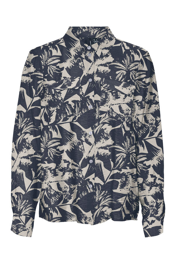 Vero Moda Camisa de manga comprida Azul