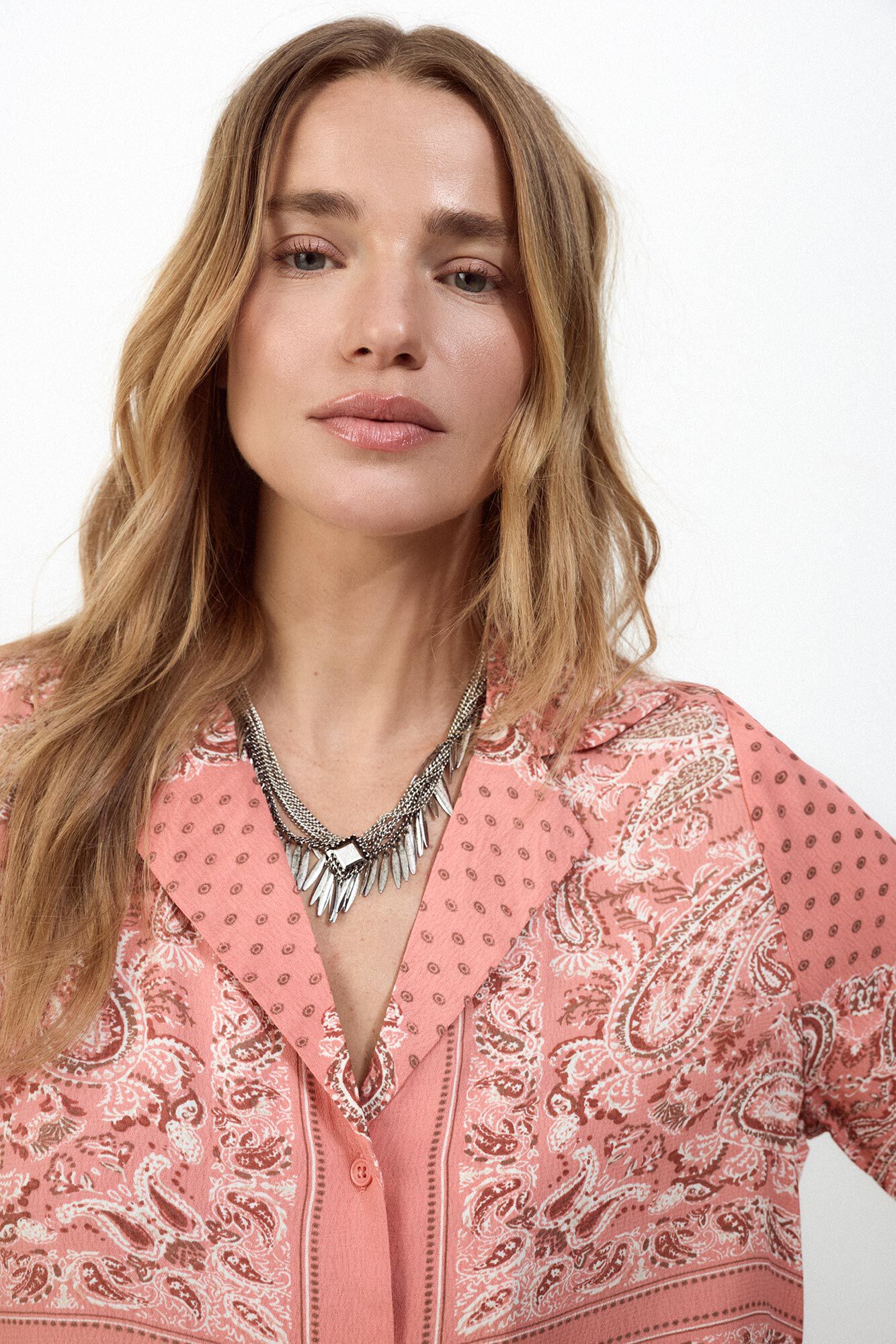 Slowlove Camisa corta estapada