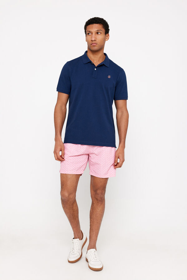 Cortefiel Polo colaboraci&oacute;n WWF Azul marino