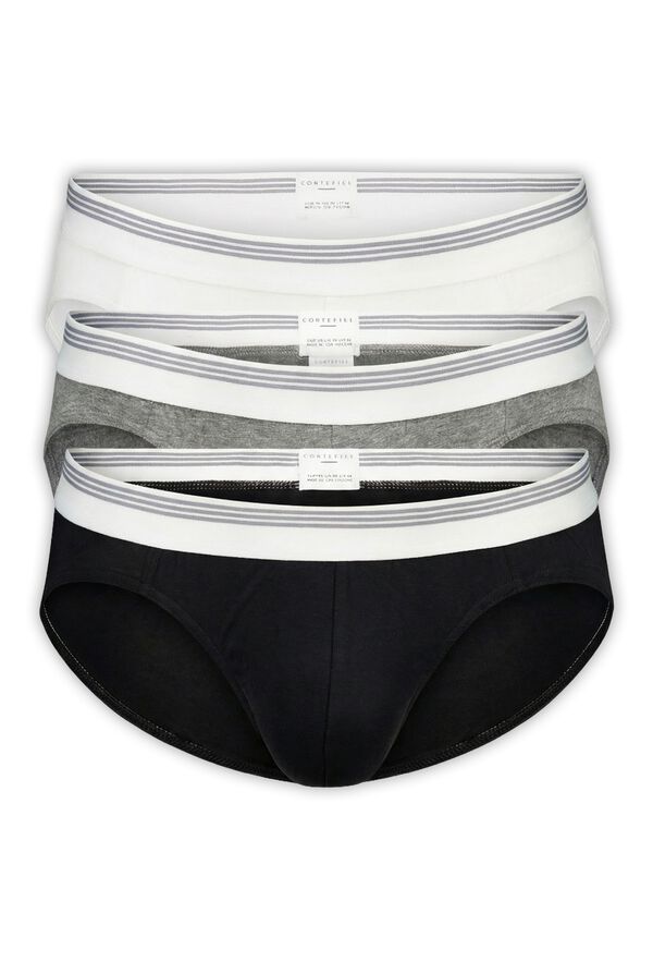 Cortefiel Pack 3 boxers em malha Preto