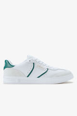 Fred Perry Zapatilla B4 embossed leather/suede Blanco