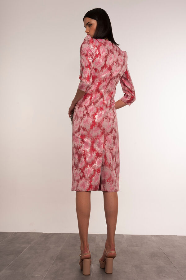 Dolores Promesas Vestido midi l&aacute;pis jacquard Subiu