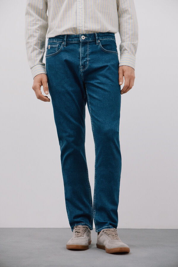 Cortefiel Jeans ligero regular fit Azul