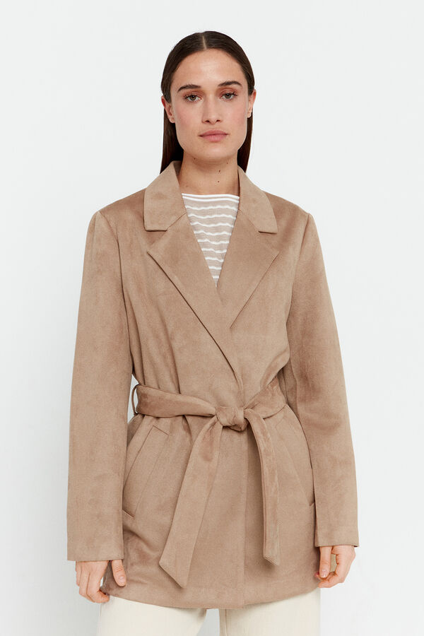 Vero Moda Gabardina efecto ante Verde