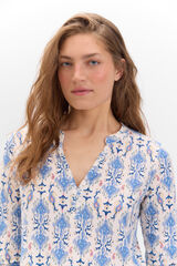 Cortefiel Camisola b&aacute;sica com pesco&ccedil;o mao Impress&atilde;o