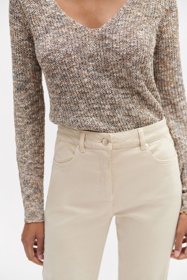 Caroll Pantal&oacute;n recto Darling Marfil