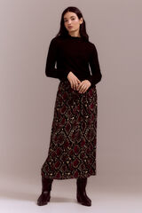 Slowlove Top textura Negro