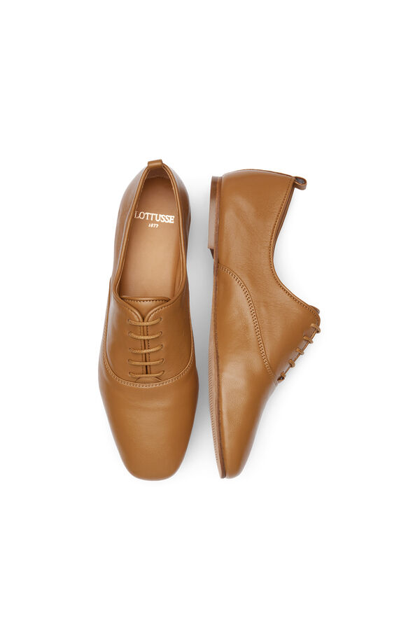 Lottusse Zapatos oxford LOTTUSSE en color marr&oacute;n Marr&oacute;n