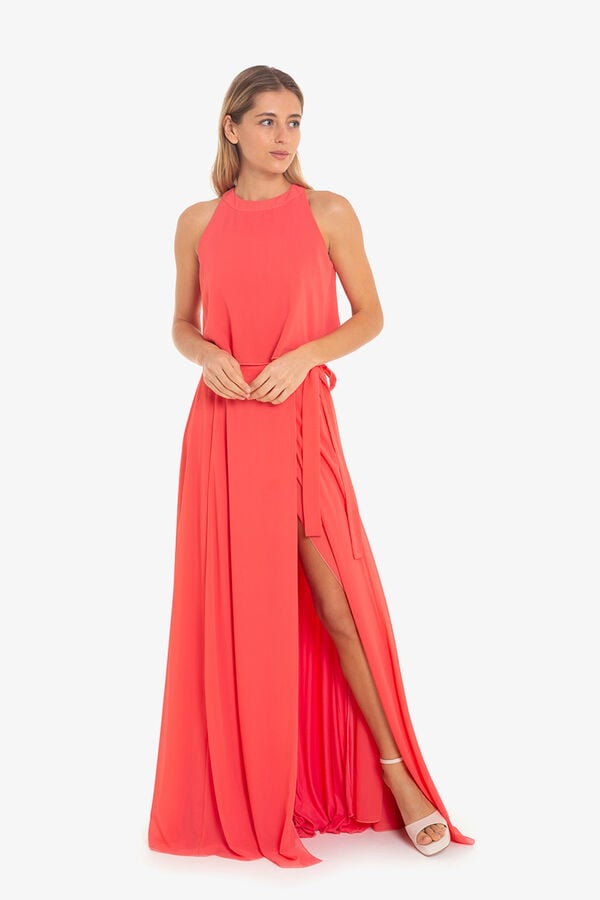 Cuplé Maxi falda pareo gasa Coral