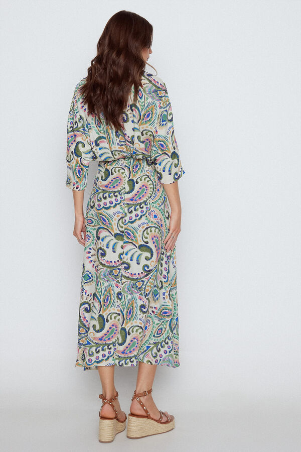 Slowlove Vestido manga murci&eacute;lago Multicolor