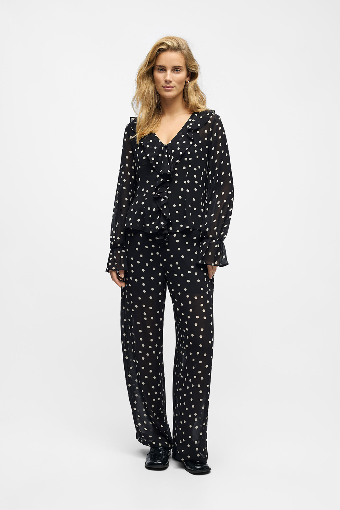 Object Blusa gasa estampada