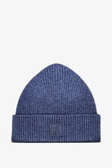 OOTO Gorro punto liso beanie Azul