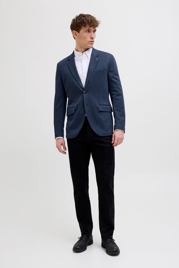 Jack & Jones Americana slim fit casual Azul marino