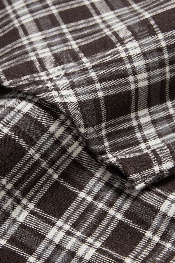 Dockers Camisa slim fit Castanho