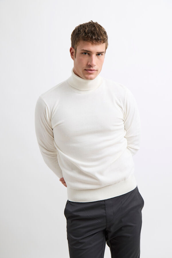 Williot Camisola de gola Ecru