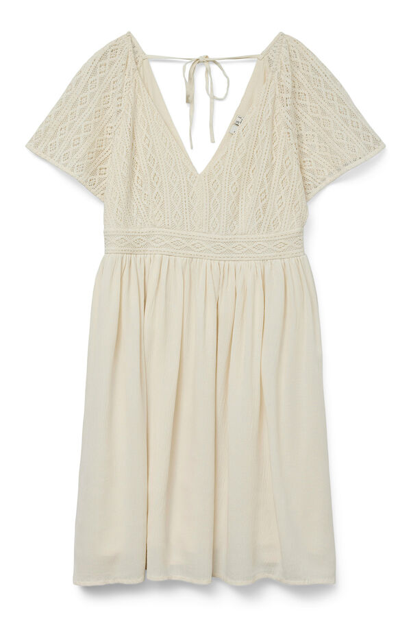 Vero Moda Vestido curto com vazado Cinzento