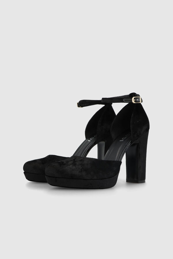 Lodi Zapatos de sal&oacute;n con plataforma de mujer Negro