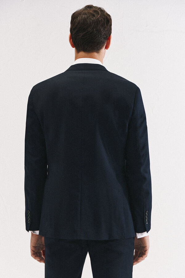 Cortefiel Blazer azul-marinho slim fit Azul