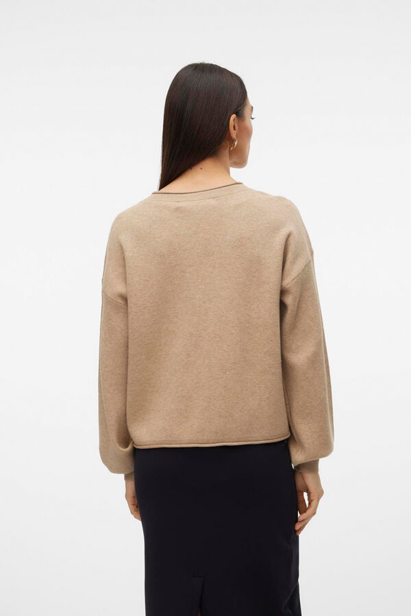Vero Moda C&aacute;rdigan de punto Marr&oacute;n