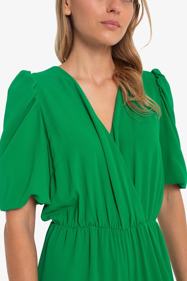 Cuplé Mono mangas crep Verde