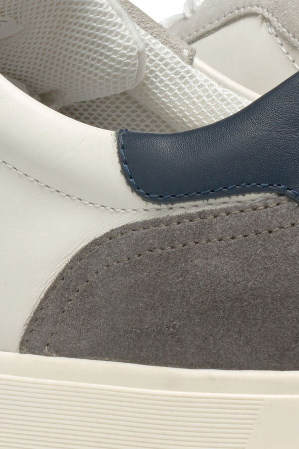 Geox Deportiva low cut de hombre Blanco