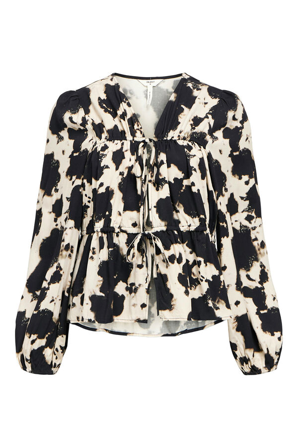 Object Top com estampado de laço Branco