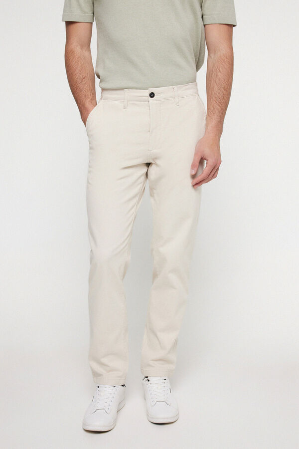 Jack & Jones Pantal&oacute;n chino regular fit Gris