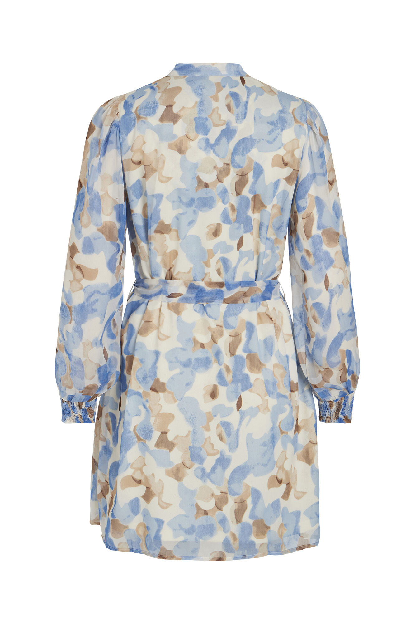 Vila Vestido manga larga semitransparente